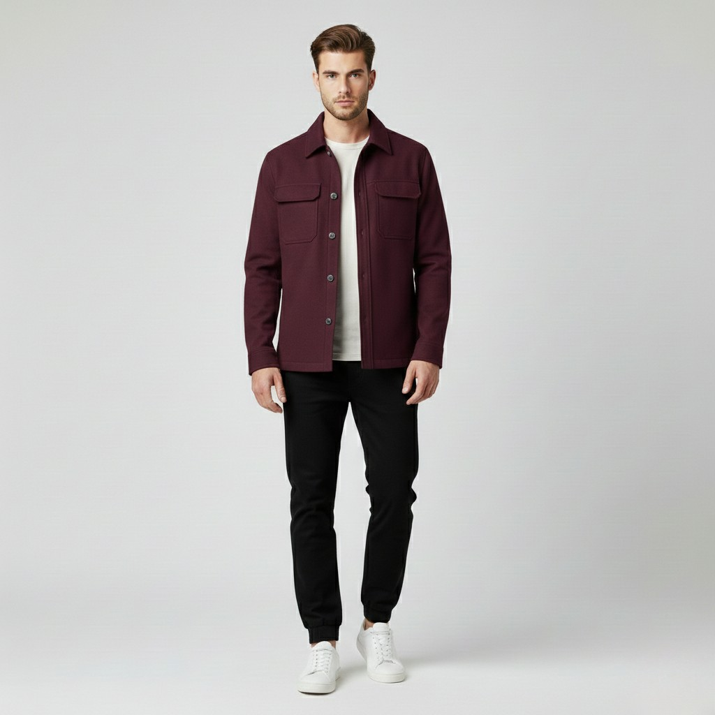 Veste style utilitaire pour homme