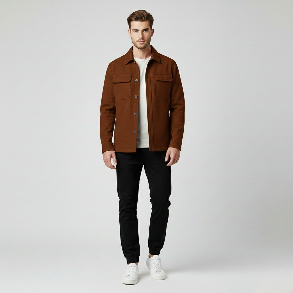 Veste style utilitaire pour homme