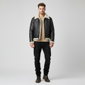 Veste à ligne sobre pour homme