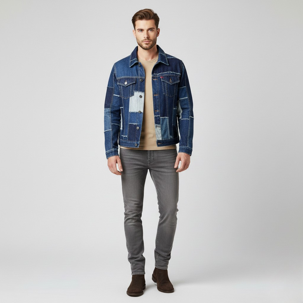 Veste style utilitaire pour homme