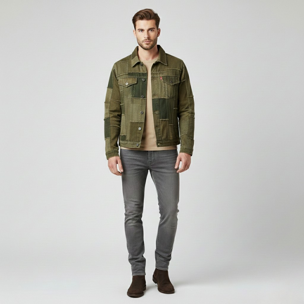 Veste style utilitaire pour homme
