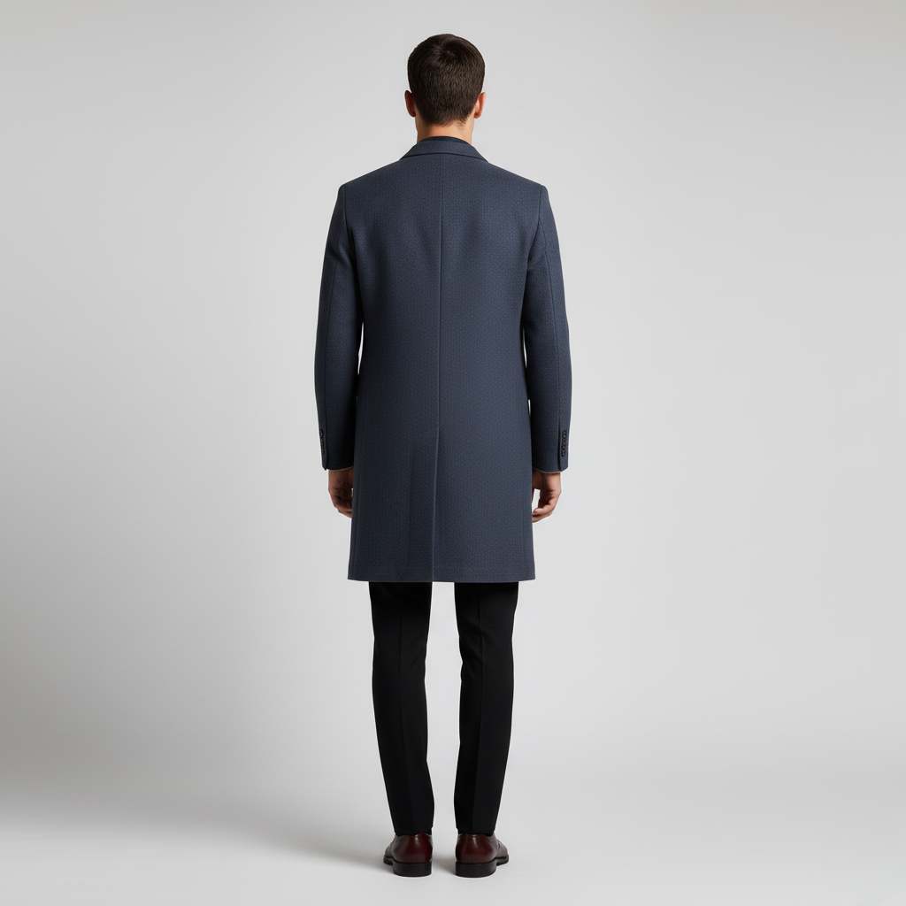 Manteau à coupe tailleur pour homme