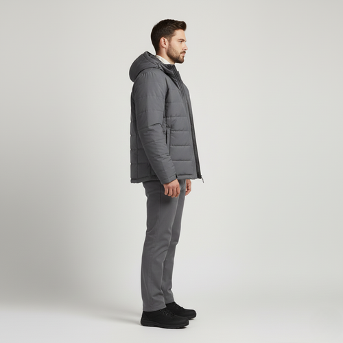 Doudoune avec capuche pour homme