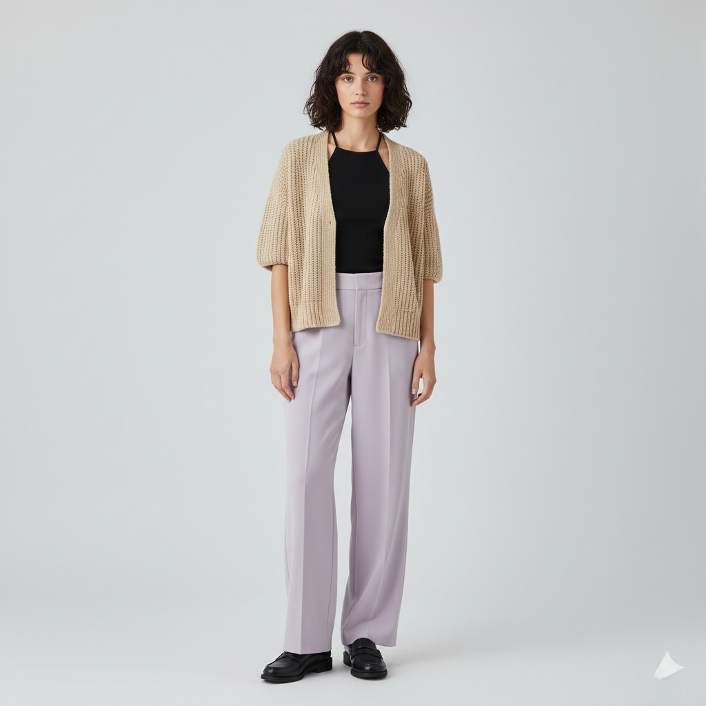 Cardigan en maille pour femme