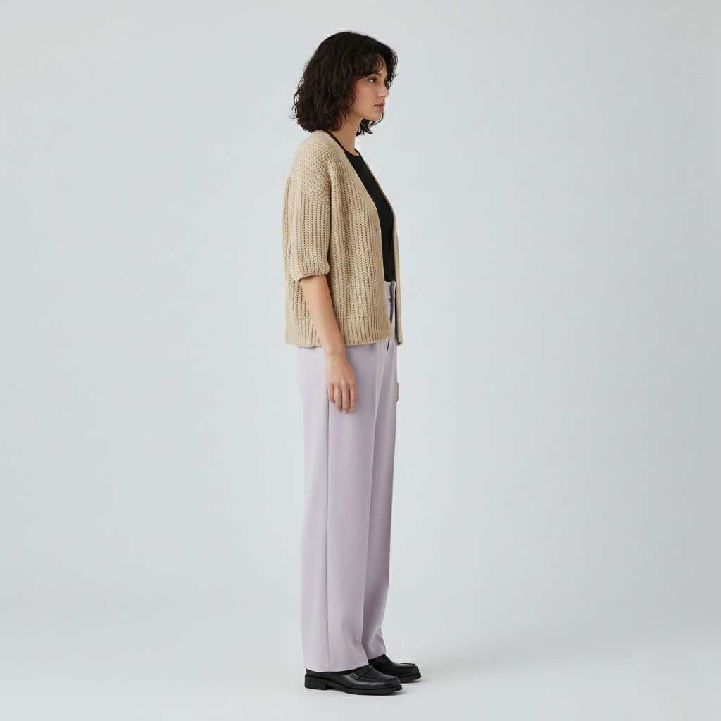 Cardigan en maille pour femme