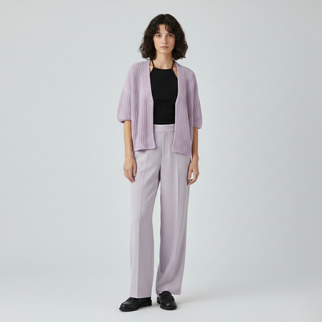 Cardigan en maille pour femme