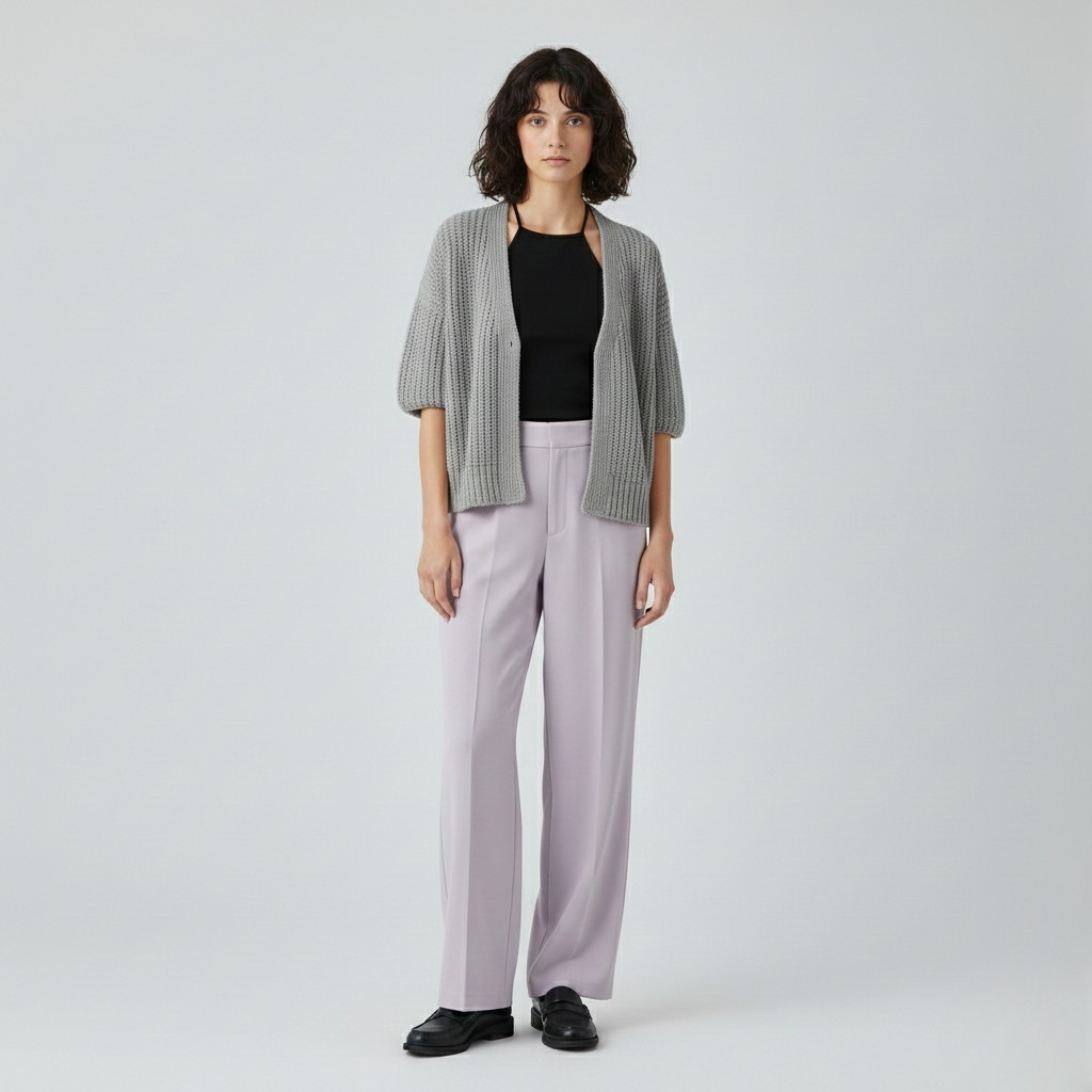 Cardigan en maille pour femme