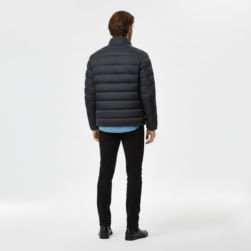 Doudoune à matelassage pour homme