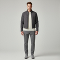 Veste à fermeture zippée pour homme