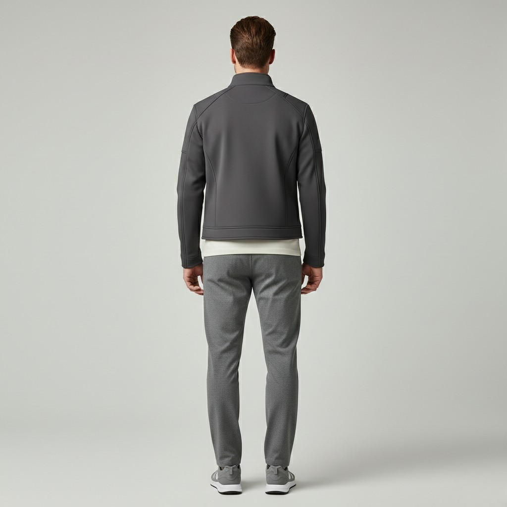 Veste à fermeture zippée pour homme