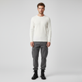 Pull à manches longues en maille pour homme