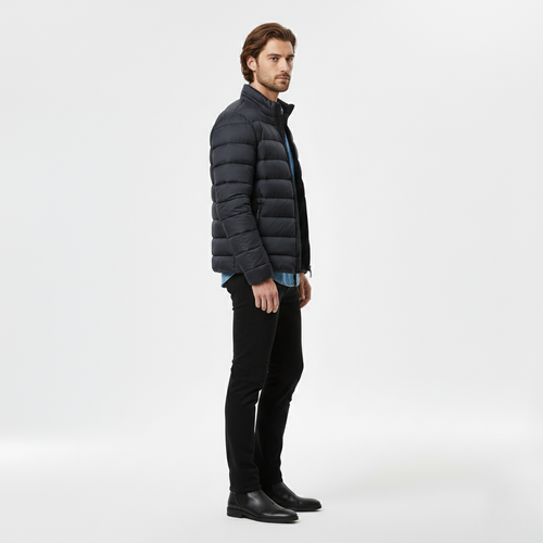 Doudoune à matelassage pour homme