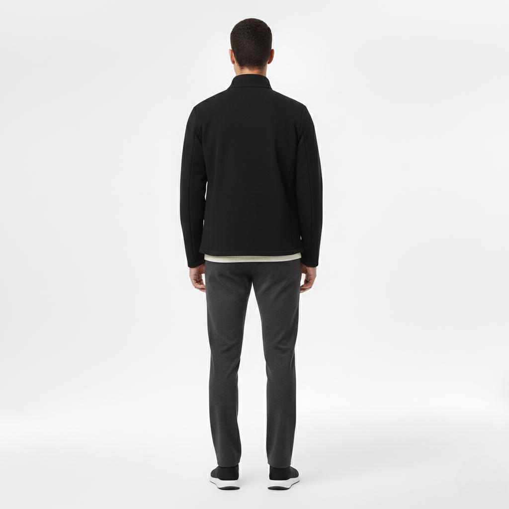 Veste à fermeture zippée pour homme